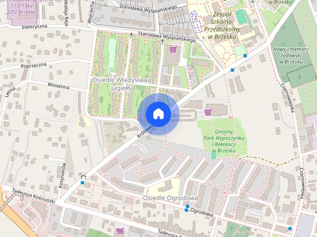 wynajmę mieszkanie 36 m2 Brzesko | 2 pokoje + garaż + balkon