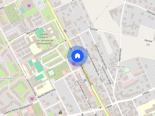 Wynajmę mieszkanie 3 pokojowe Zamojska Garwolin Parking