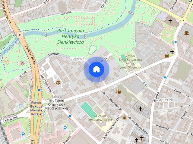 Wynajmę mieszkanie ul. Biskupia Włocławek komfortowe przy parku klima