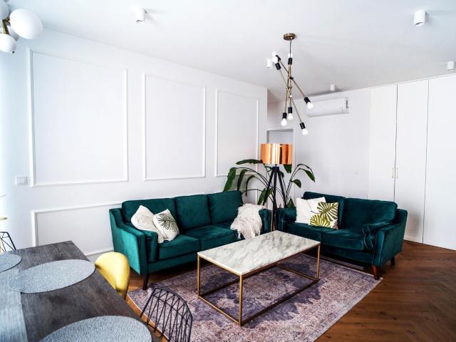 Wynajmę mieszkanie w apartamentowcu m4 z kuchnią w zabudowie 80 m² Warszawa, Mokotów