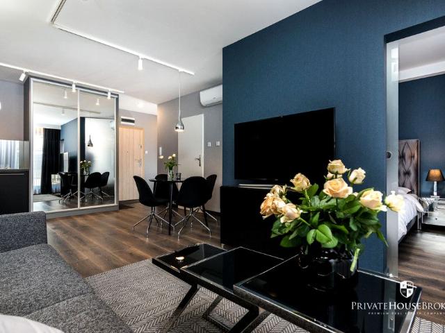 Wynajmę mieszkanie w apartamentowcu m2 z aneksem kuchennym 37 m² ul. Ślusarska, Kraków, Zabłocie