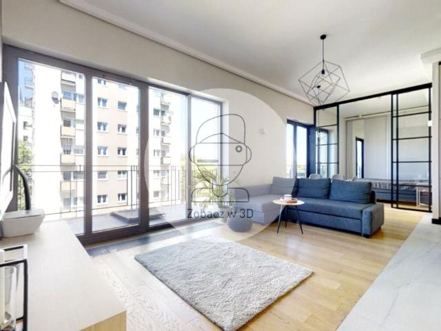 Wynajmę mieszkanie w apartamentowcu m2 z aneksem kuchennym 44 m² ul. Huculska, Warszawa, Mokotów