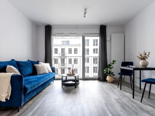Wynajmę mieszkanie w apartamentowcu kawalerka z aneksem kuchennym 25 m² Warszawa, Praga Północ