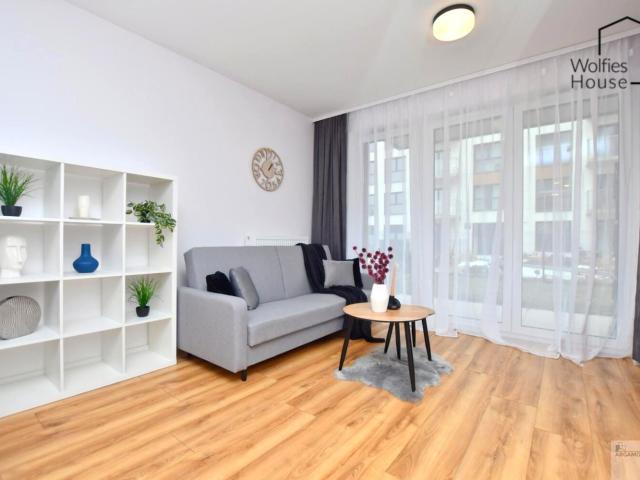 Wynajmę mieszkanie w apartamentowcu kawalerka z aneksem kuchennym 26,30 m² ul. Przemysłowa, Katowice