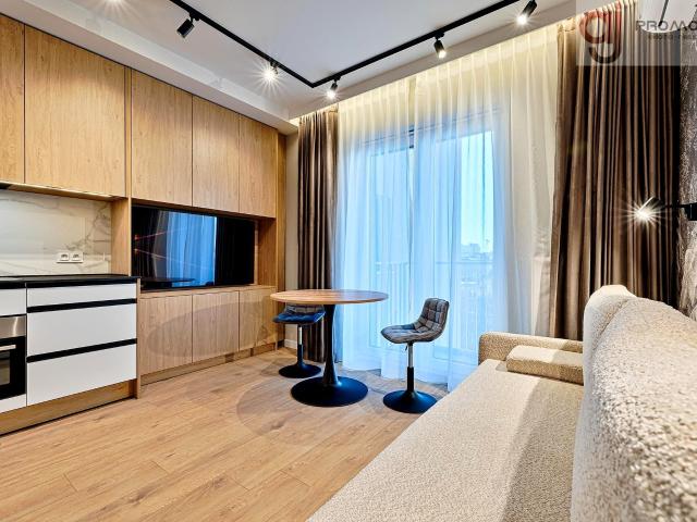 Wynajmę mieszkanie w apartamentowcu kawalerka z aneksem kuchennym 27,68 m² Łódź, Śródmieście