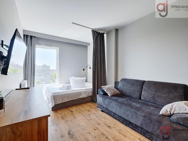Wynajmę mieszkanie w apartamentowcu kawalerka z aneksem kuchennym 28 m² Łódź, Śródmieście