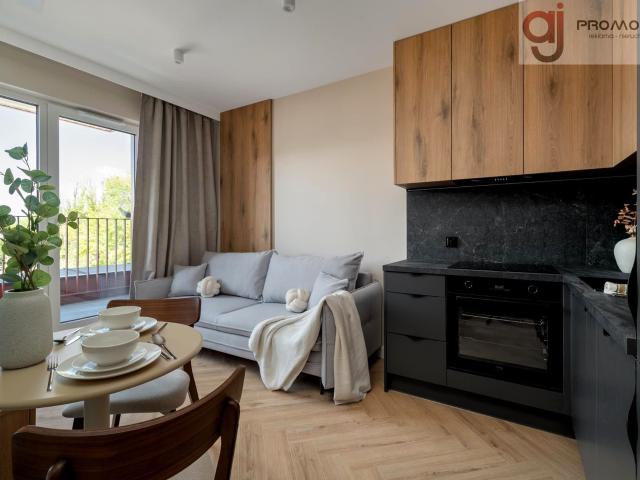Wynajmę mieszkanie w apartamentowcu 27,74 m² wysoki standard Łódź, Księży Młyn