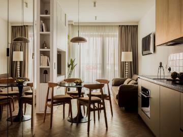 Wynajmę mieszkanie w apartamentowcu 34,42 m² wysoki standard ul. Bernardyńska, Wrocław, Stare Miasto