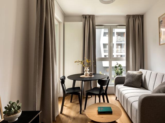 Wynajmę mieszkanie w bloku mieszkalnym m2 z aneksem kuchennym 31 m² Kraków, Czyżyny