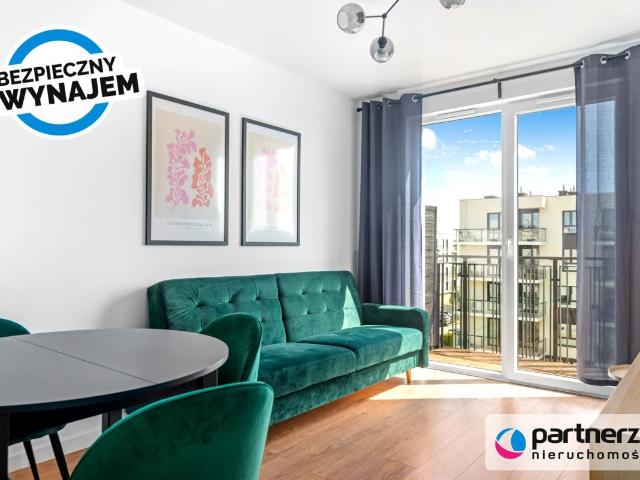 Wynajmę mieszkanie w bloku mieszkalnym m2 z aneksem kuchennym 35 m² Gdańsk, Jasień