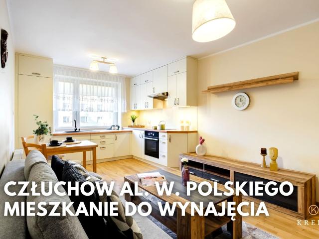 Wynajmę mieszkanie w bloku mieszkalnym m2 z aneksem kuchennym 37,91 m² Aleja Wojska Polskiego, Człuchów