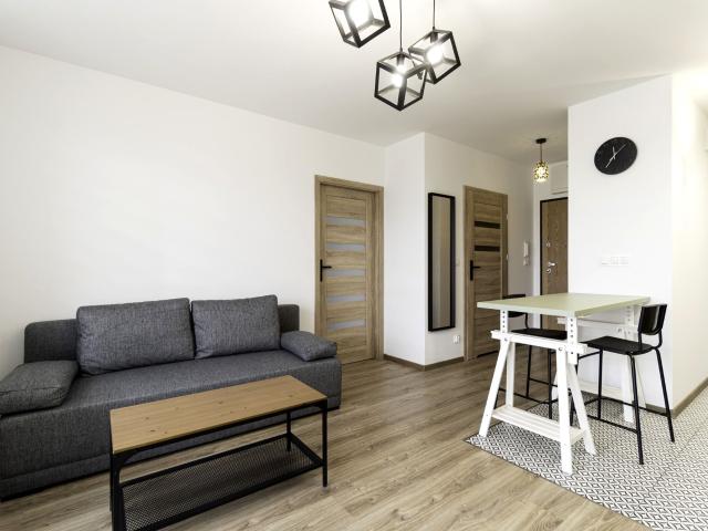 Wynajmę mieszkanie w bloku mieszkalnym m2 z aneksem kuchennym 38,30 m² ul. Gumińskiej, Wrocław, Zakrzów