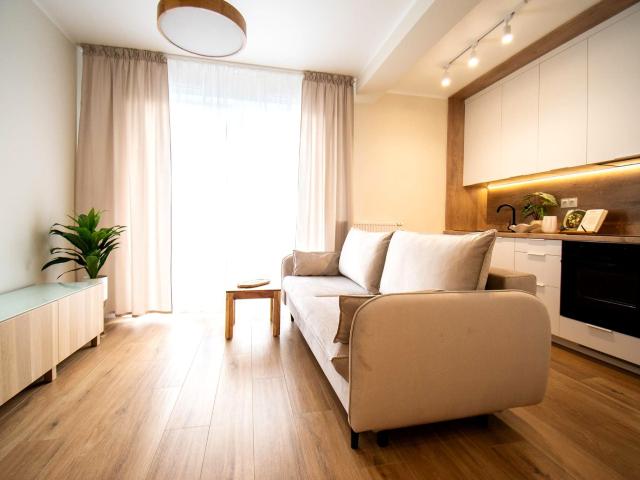 Wynajmę mieszkanie w bloku mieszkalnym m2 z aneksem kuchennym 38,56 m² Poznań, Naramowice