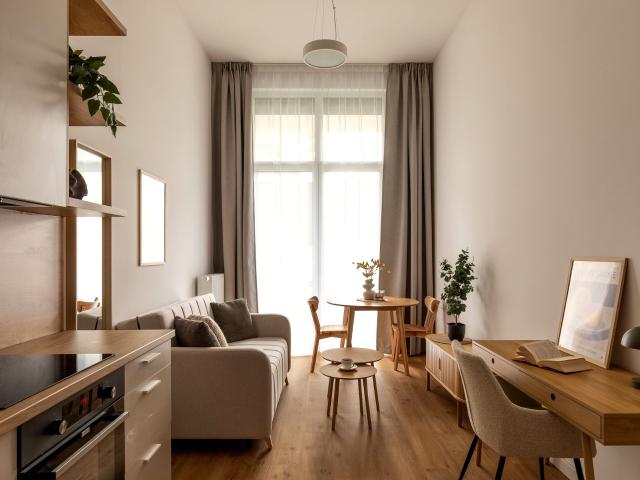 Wynajmę mieszkanie w bloku mieszkalnym m2 z aneksem kuchennym 41 m² Kraków, Czyżyny