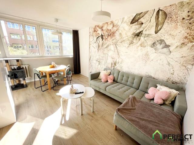 Wynajmę mieszkanie w bloku mieszkalnym m2 z kuchnią w zabudowie 38,37 m² ul. Karłowicza, Zabobrze I