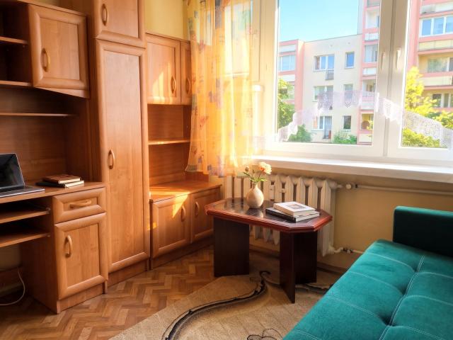 Wynajmę mieszkanie w bloku mieszkalnym m2 z oddzielną kuchnią 44,68 m² Osiedle Bohaterów Września, Mistrzejowice