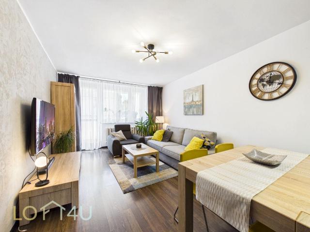 Wynajmę mieszkanie w bloku mieszkalnym m3 z kuchnią z oknem 62,56 m² ul. Szeligiewicza, Katowice