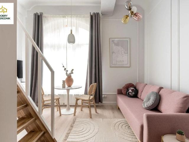 Wynajmę mieszkanie w bloku mieszkalnym 29 m² wysoki standard Gdańsk, Widoki