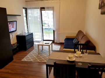 Wynajmę mieszkanie w bloku mieszkalnym 40 m² wysoki standard Gdańsk, Piecki Migowo