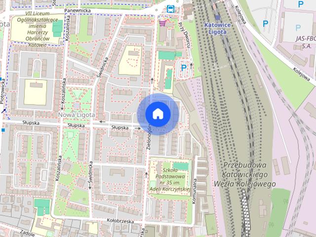 Wynajmę mieszkanie, centrum Katowic! Ok 40 metrów, dwa pokoje