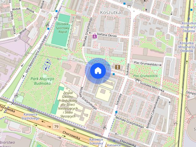 Wynajmę mieszkanie Katowice Koszutka przy rondzie