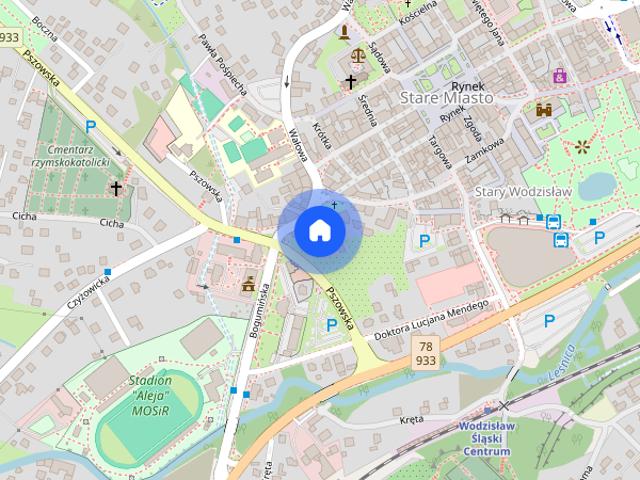 Wynajmę mieszkanie M3 46 m² – Wodzisław Śląski, ul. Wyszyńskiego