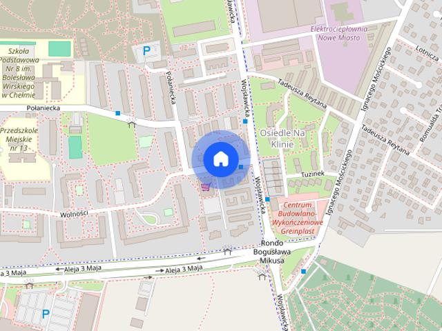 Wynajmę mieszkanie m4 60m2 ul. Wolności, Chełm