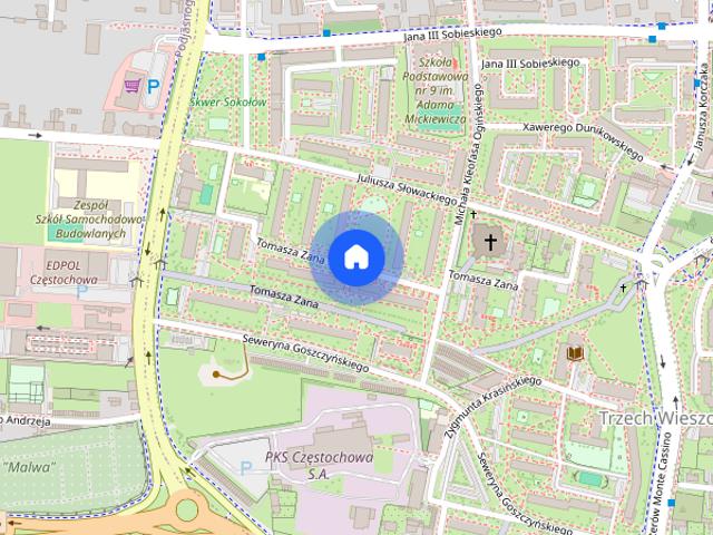 Wynajmę nowoczesne 2 pokoje, 36m2, Zana 11