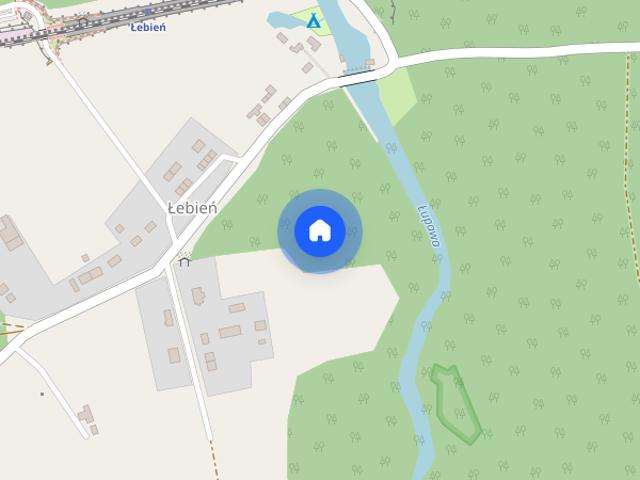 Wynajmę słoneczne mieszkanie na parterze z ogrodem we wsi Łebień gmina Damnica 20 km od Słupska