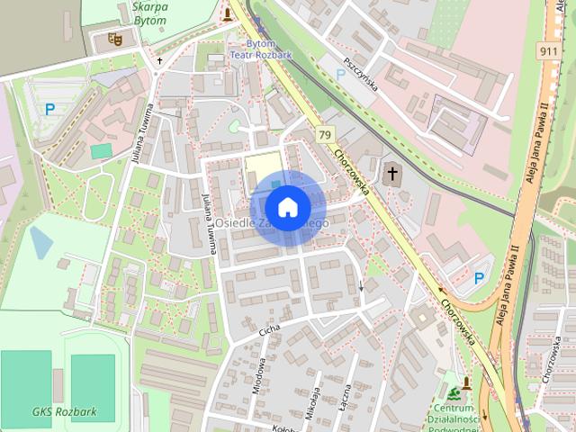 Wynajmę przutylną kawalerkę Bytom, ul. Głowackiego. Bezpośrednio