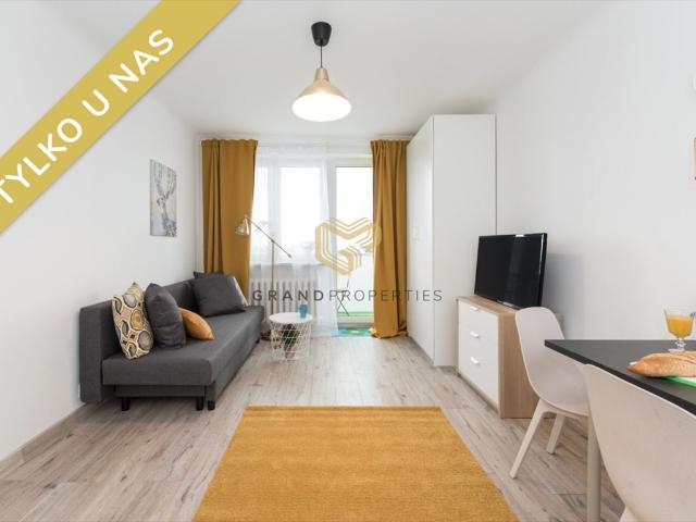 Wynajmę przytulne studio 19 m² na Mokotowie z balkonem