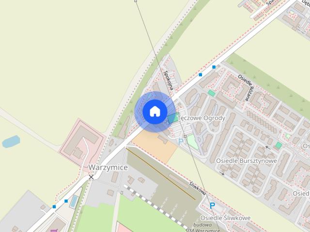Wynajme Mieszkanie 3 pok. Warzymice ul. Teczowe Ogrody