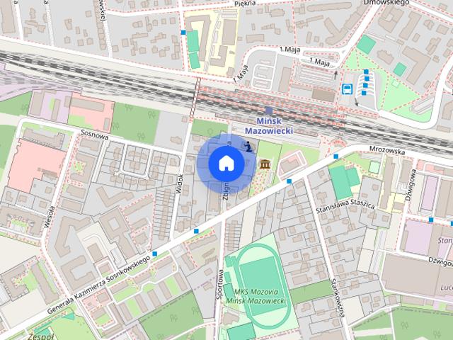 wynajem mieszkania 47 m² z zielonym tarasem