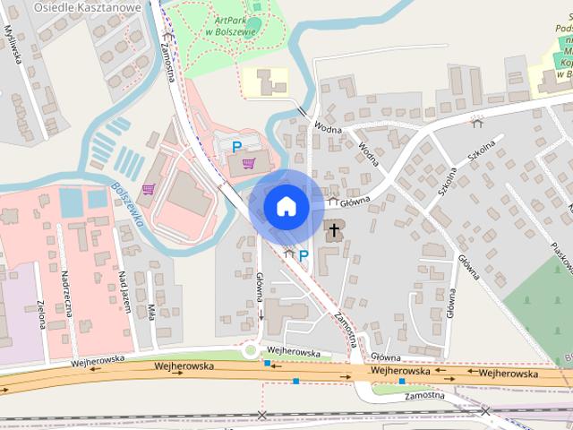 Wynajem Bolszewo 2 pokoje/balkon/winda/m. post