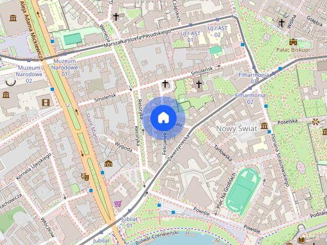 WYNAJEM Kawalerka w Starym Mieście Kraków