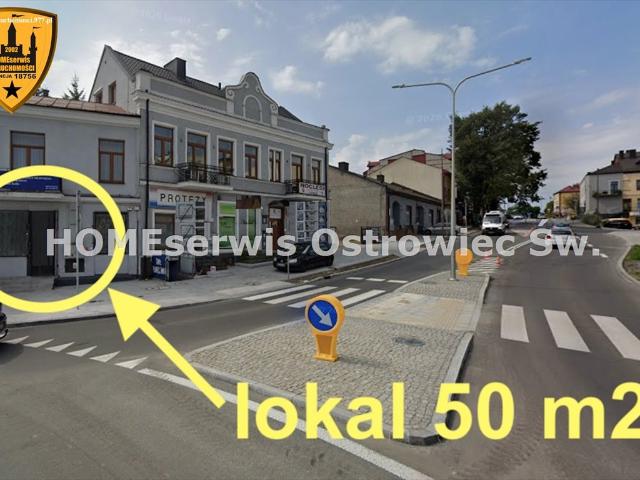 Wynajem lokalu 50 m² w centrum Ostrowca z witrynami zapraszam