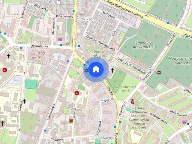Wynajem Wiktoryn 2 oddzielne sypialnie 52 m² + miejsce postojowe