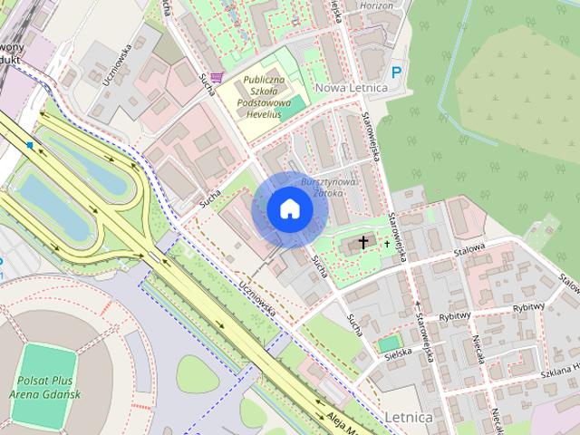 Wynajem 2 pokojowego mieszkania z balkonem na 13 piętrze