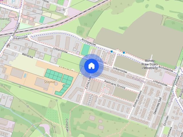 Wynajem 2 pokojowego mieszkania z garażem podziemnym