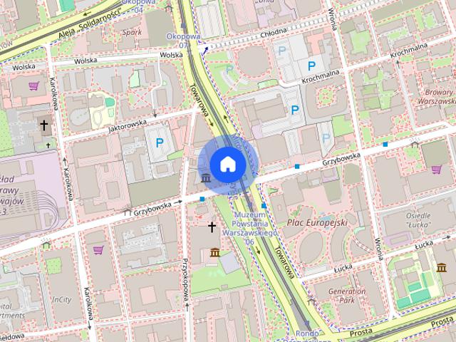 WYNAJEM/Mieszkanie 2 pokojowe / Warsaw Spire/ Rondo Daszyńskiego