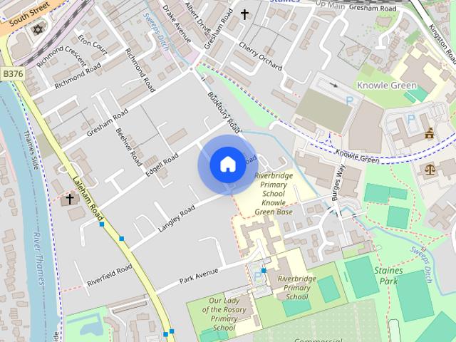 Wyatt Road, Staines upon Thames, Surrey, TW18
