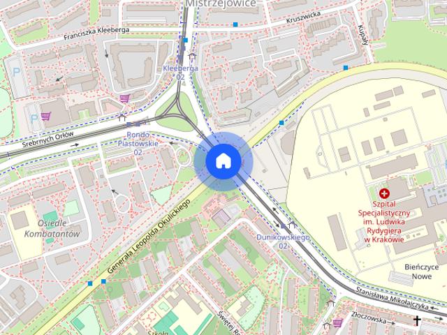 Wygodne, 2 pok mieszkanie z garażem Okulickiego