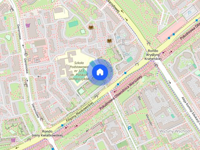 Wygodne 4 niezależne pokoje, blisko metro
