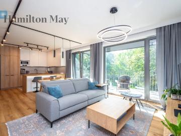 Wyjątkowy 120 m2 apartament z tarasem przy Wiśle Hamilton May