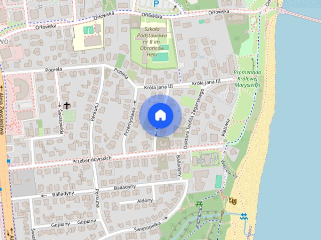 Wyjątkowy apartament z dużym tarasem | Gdynia Orłowo 2 min od plaży