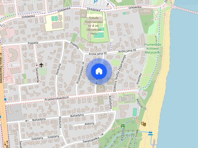 Wyjątkowy apartament z dużym tarasem | Gdynia Orłowo 2 min od plaży