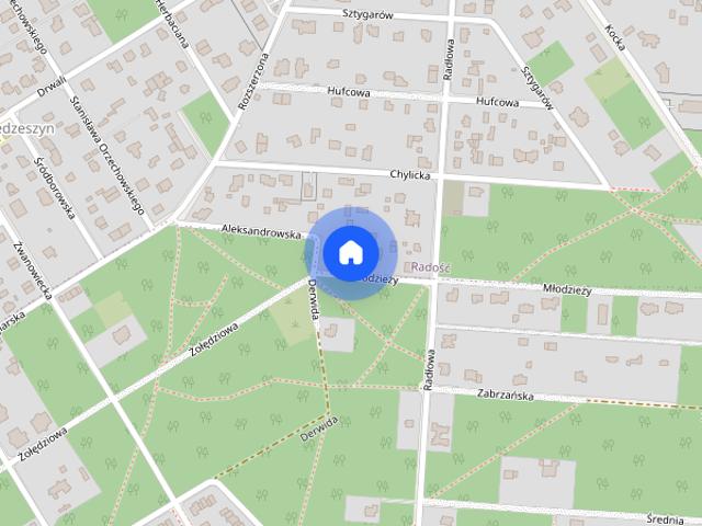 Wyjatkowe mieszkanie na wynajem, 2 pok w Willa Radość