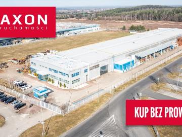 Magazyn i biura 9000 m² z rozbudową, potencjał przemysłowy