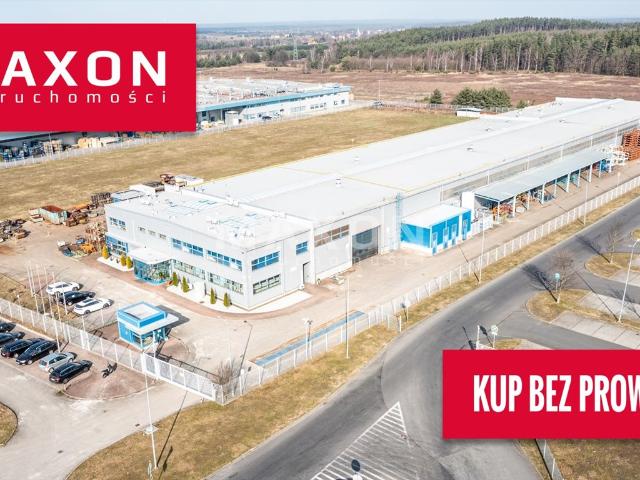 Magazyn i biura 9000 m² z rozbudową, potencjał przemysłowy