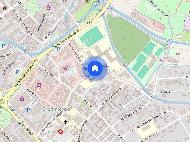 Wyposażony, nowoczesny apartament z balkonem